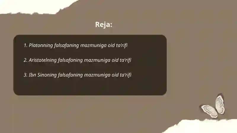 Falsafaning mazmuniga oid Sharq va gʻarb mutafakkirlarining ta'riflari 2