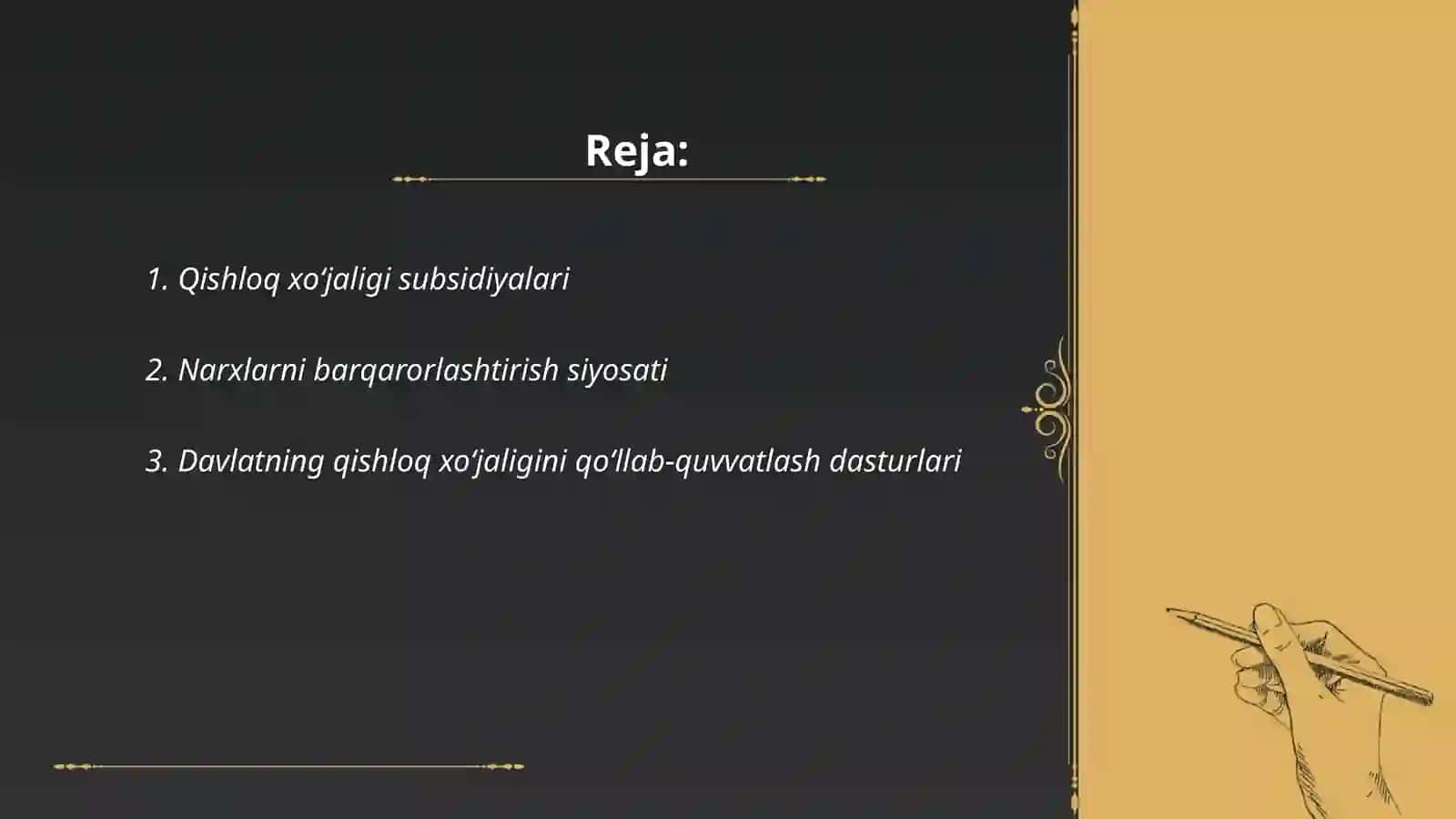 Qishloq xoʻjaligida davlatning iqtisodiy funksiyalarini ochiqlab bering 2