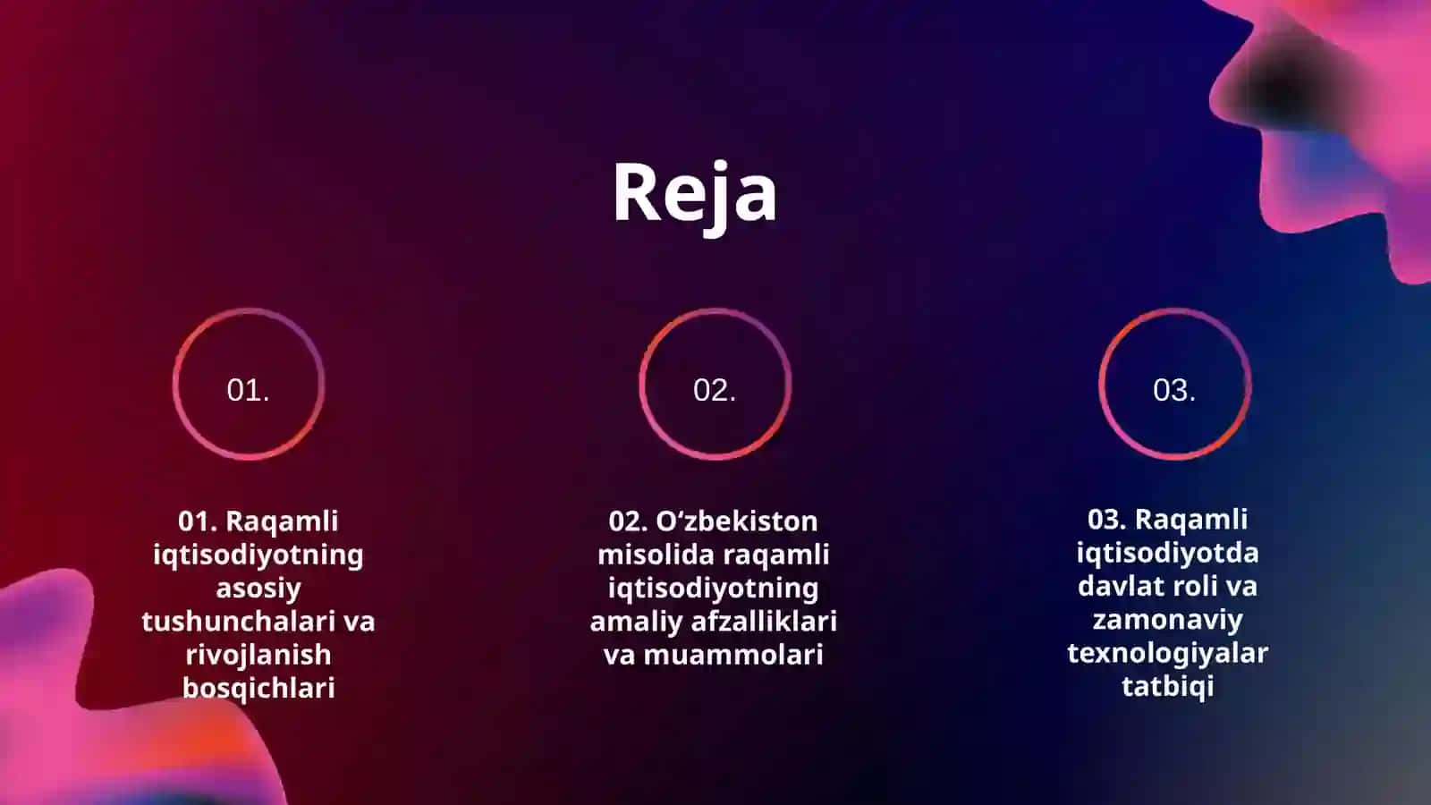 Raqamli iqtisodiyotning rivojlanishi 2