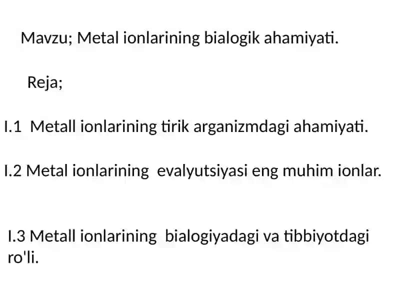 Organik Kimyo fanidan kurs ishi himoyasi 2