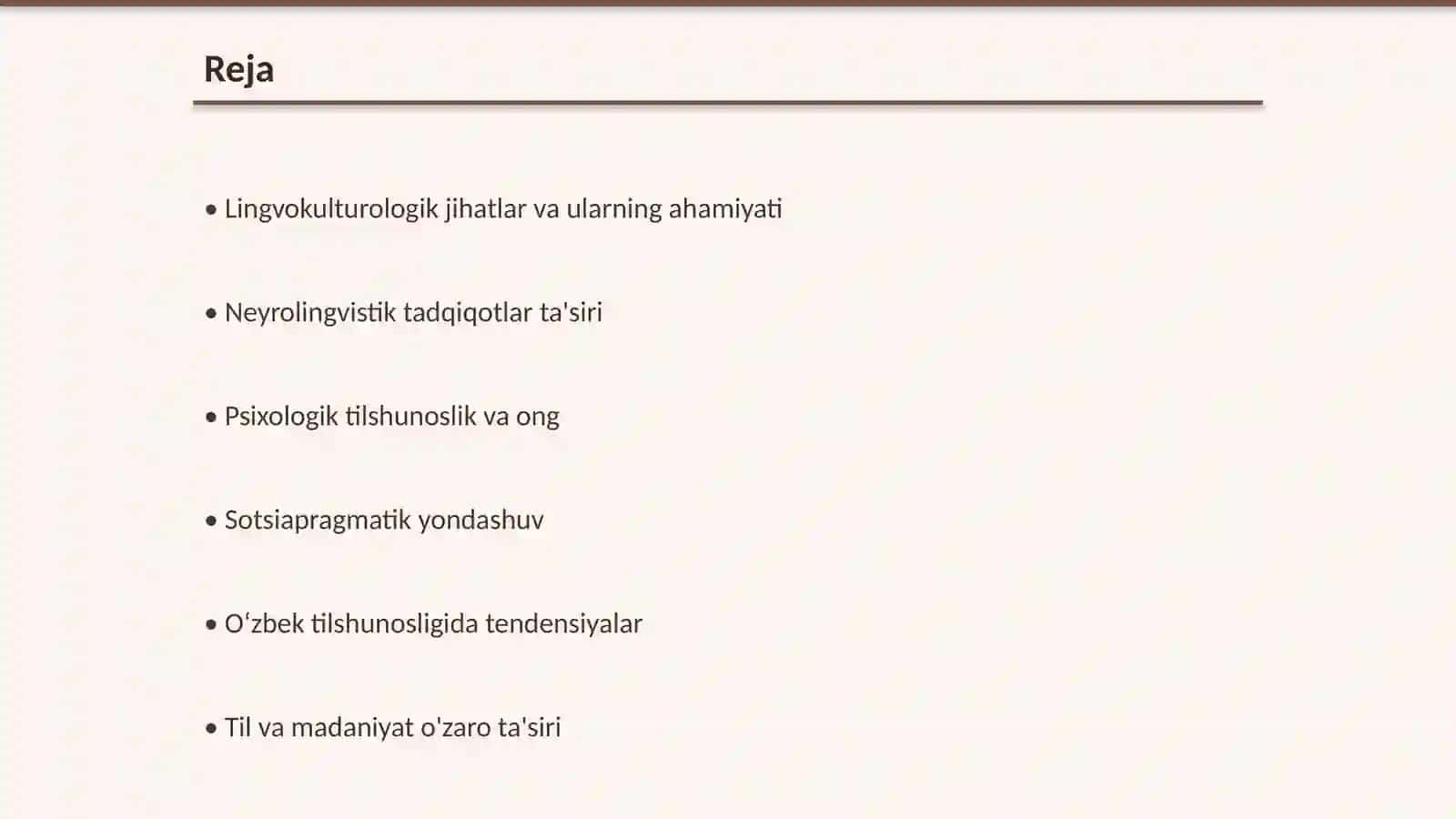 Zamonaviy tilshunoslik yoʻnalishlari 2