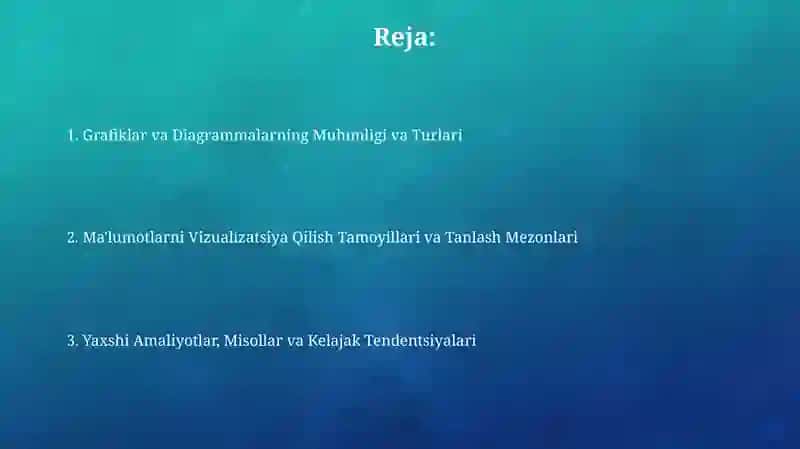 Grafiklar va Diagrammalarning Muhimligi va Turlari 2