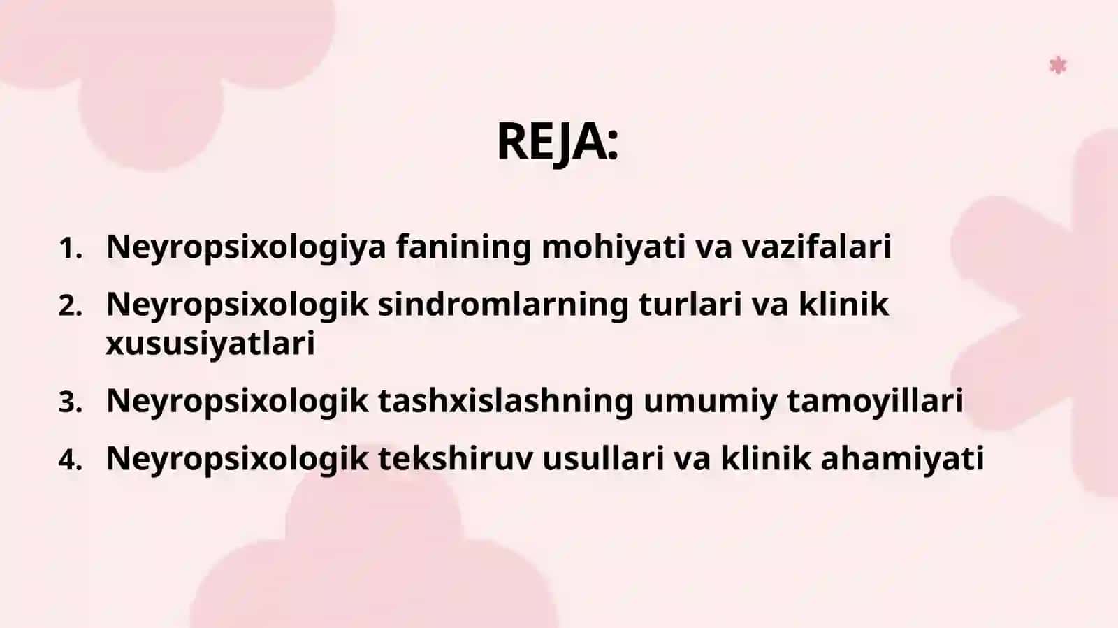 Neyropsixologiksindromlarvaneyropsixologiktashxislashningumumiytamoyillari 2