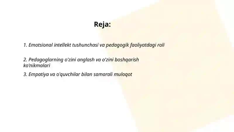 Emotsional intellekt va stressga chidamlilik: pedagogik kasbning ichki resurslari 2