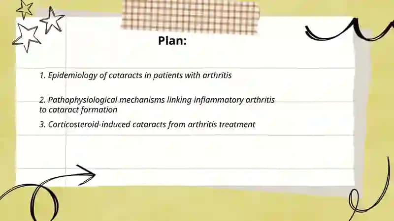Arthritis va cataracs 2