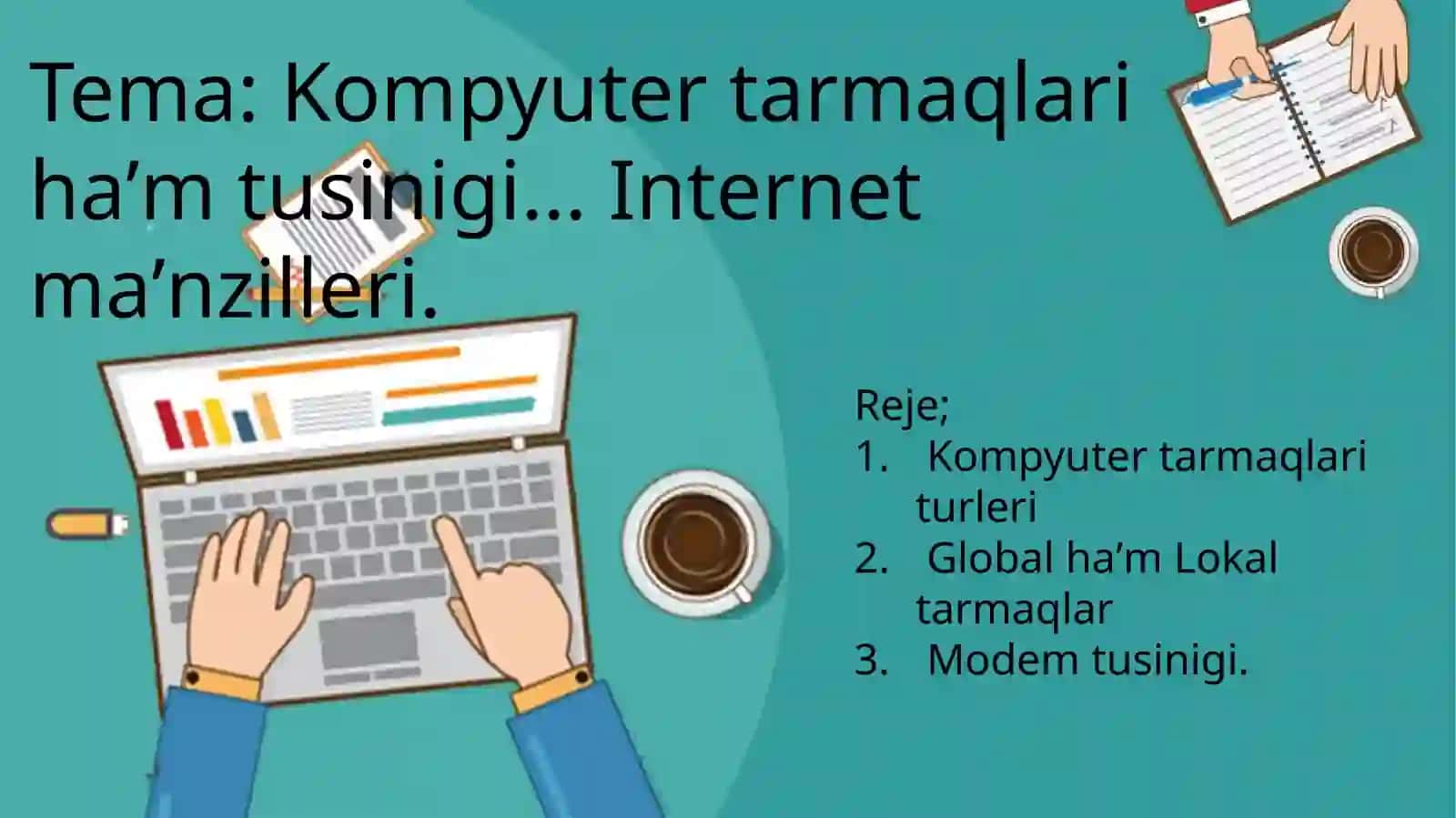 Axbarat texnologiyalari ham processlerin matematik modellestiriw pa'nineno'zbetinshe jumisi 2