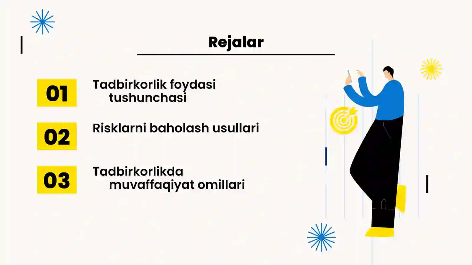 Tadbirkorlik Foydasi va Risk Nazariyasi 2