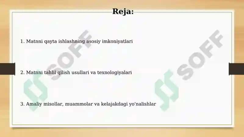 Matnlima'lumotlarniqaytaishlashdasturlarningimkoniyatlari 2