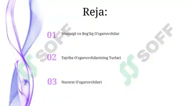 Aralashuvchi O'zgaruvchi 2