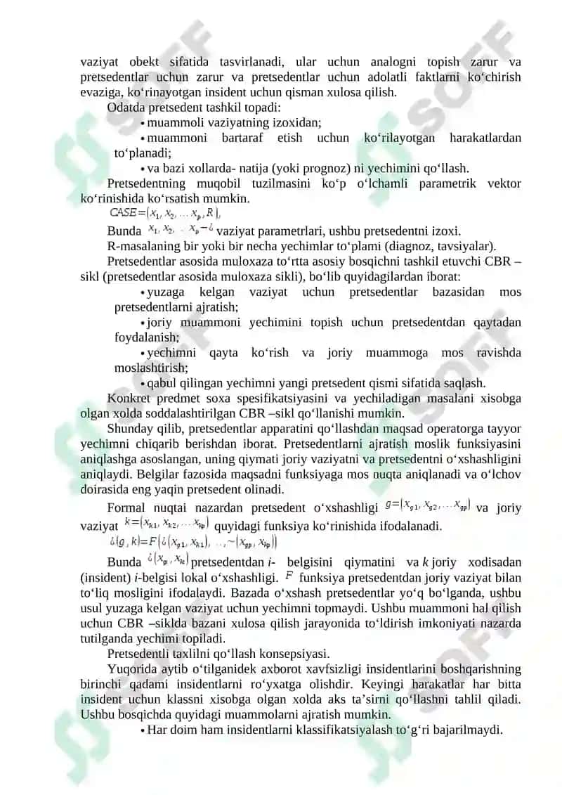 Axborot xavfsizligi insidentlarini pretsedentli tahlil qilish 2