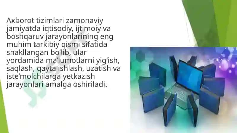 Axborottizimlar 2