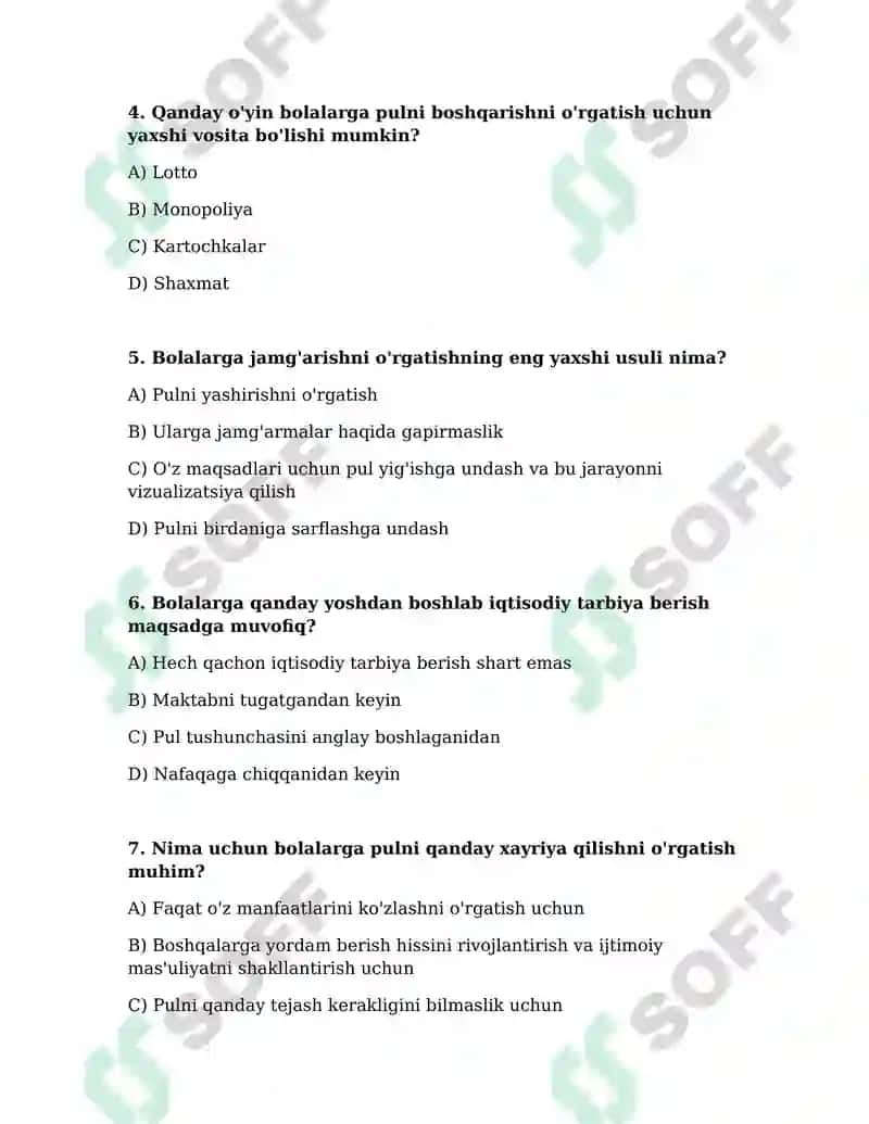 Bolalarga iqtisodiy tarbiya berish usullari 2