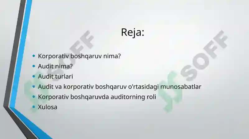 Korporativ boshqaruv 2