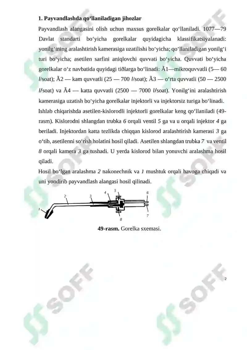 Gazda payvandlash terxnologiyasi 2