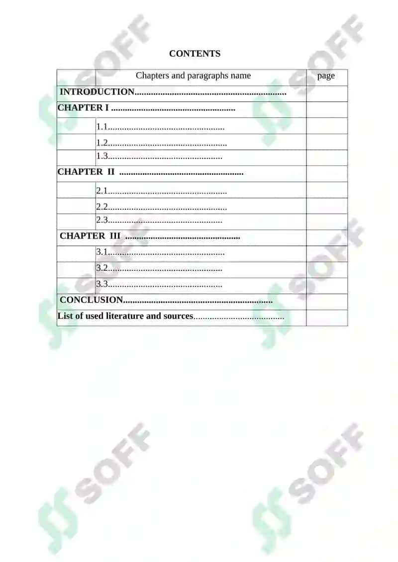 Theoretical aspects of the studied language 2