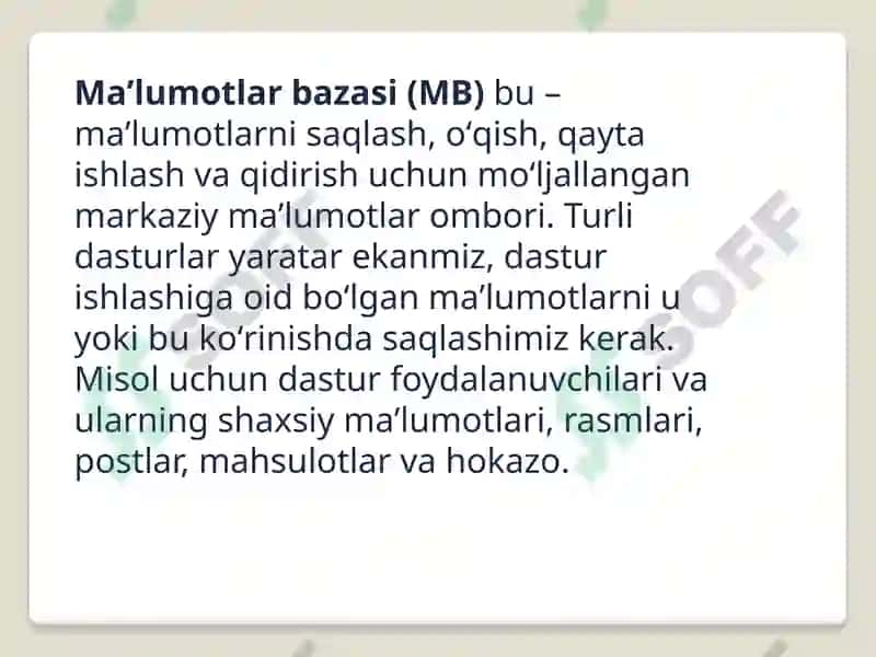 Maʼlumotlarbazasi 2