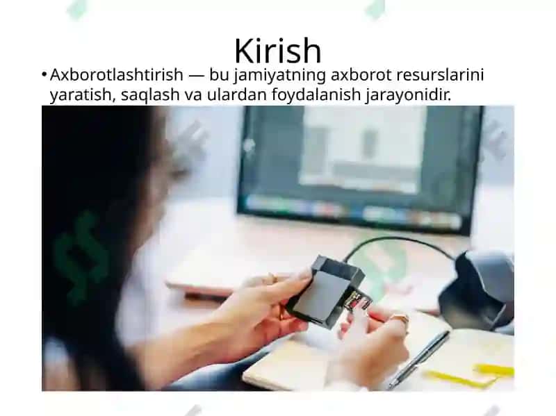 Axborotlashtirish sohasida davlat siyosati 2
