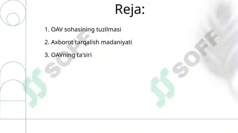 Media maydon tuzilishi, ta’siri va media maydonda axborot tarqatish madaniyati 2