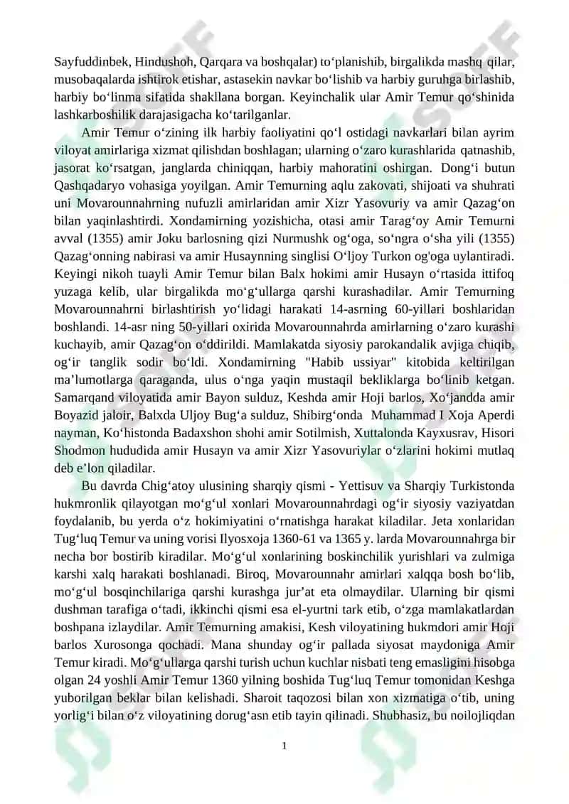 Amir Temur 2