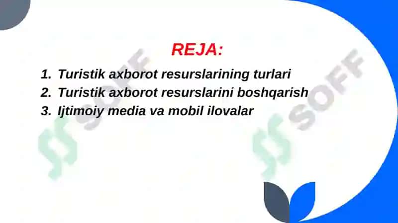 Turistik axborot resurslari 2