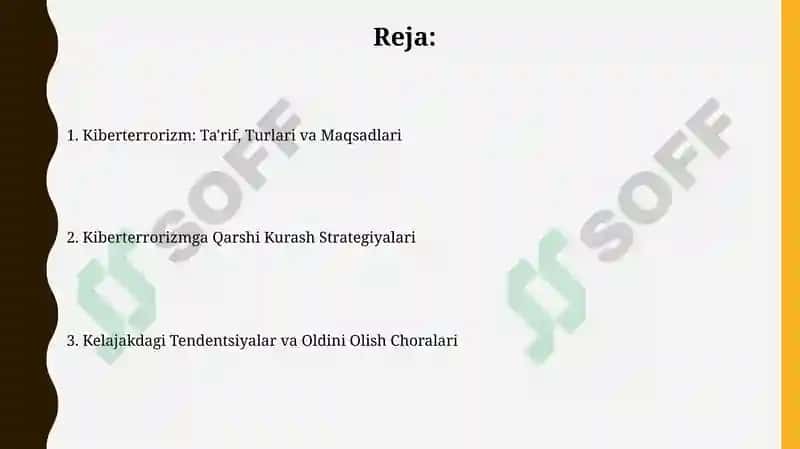 Kiberterrorizm va unda himoyalanish 2