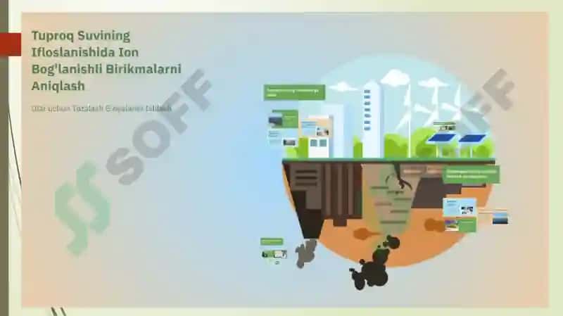 Tuproq va suvning ifloslanishida ionbog'lanishli birikmalarni aniqlash va tozalash usullari 2