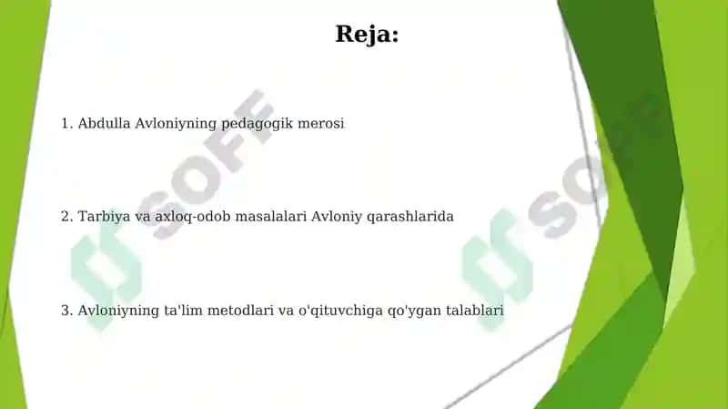 Abdulla Avloniyning pedagogik qarashlari 2
