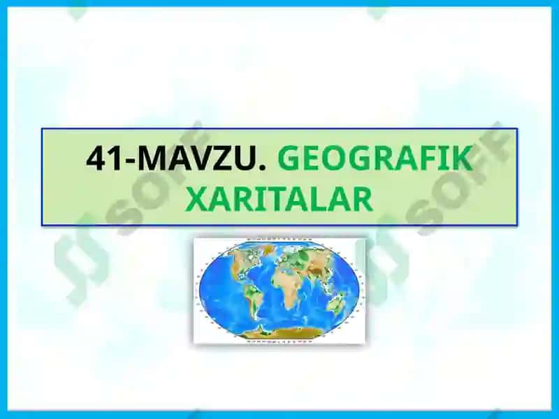 GEOGRAFIK XARITALAR 2