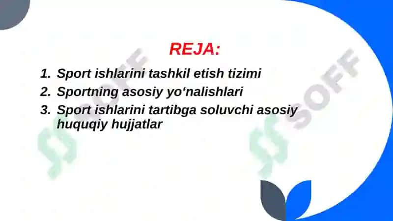 Ispaniya davlatida sport ishlarini tashkil etilishi 2