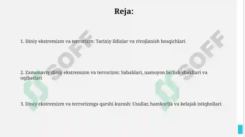 Diniy ekstromizm va terrrorizmning tarixi 2
