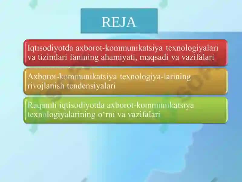 IAKTT Fanining Ahamiyati, Maqsadi va Vazifalari 2