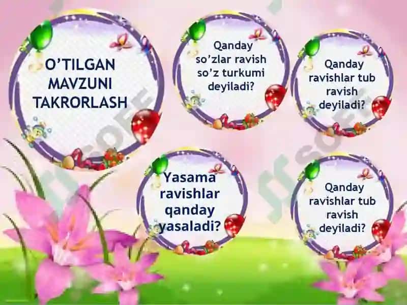 "Eng yaxshi dars taqdimoti" tanlovi 2