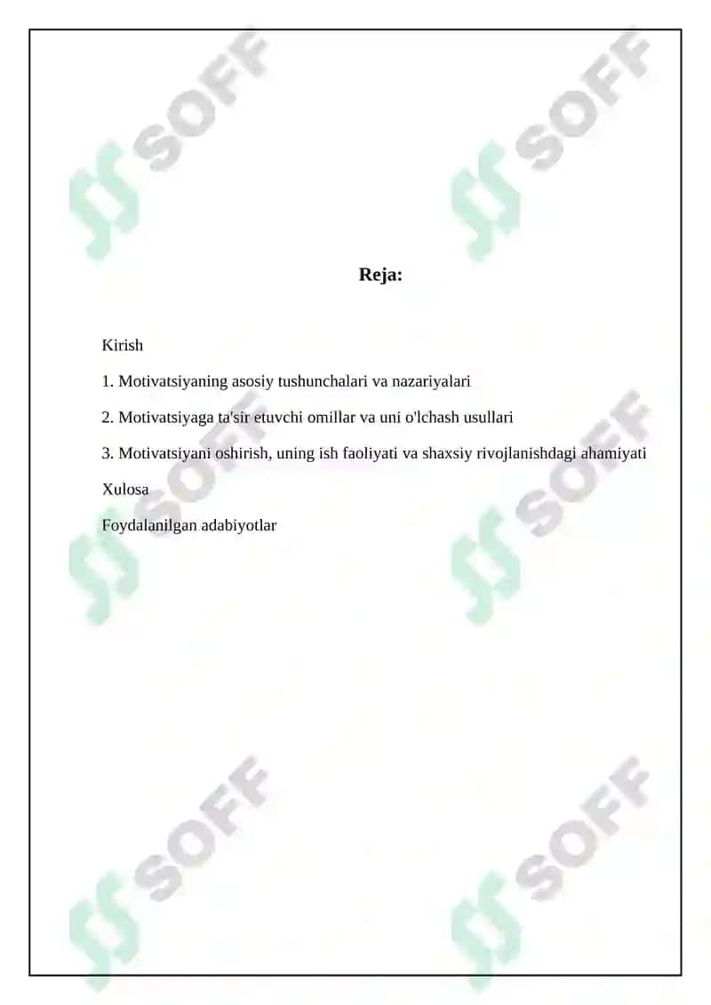 Mativatsiya haqida umumiy tushuncha 2