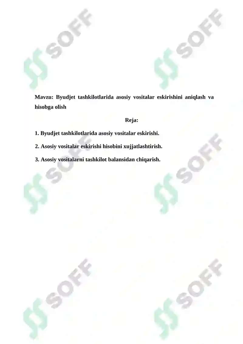Byudjet hisobi 2