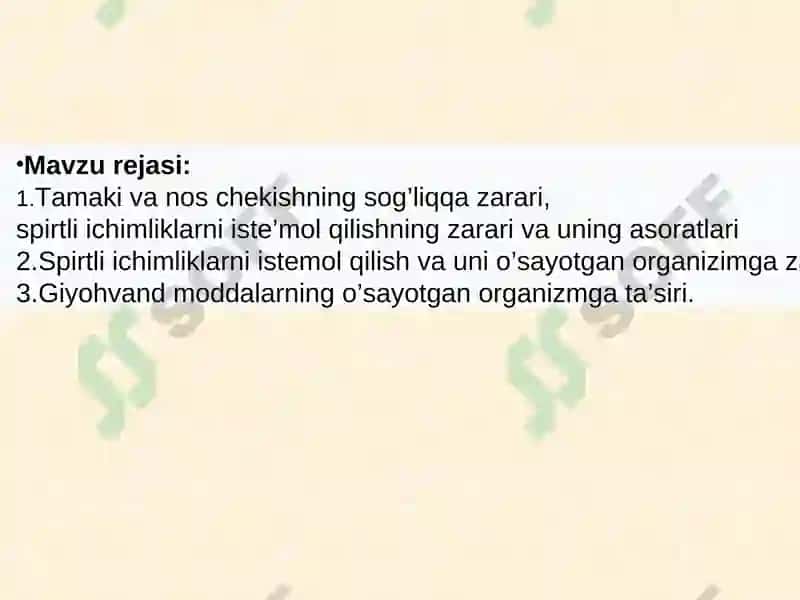 Yosh fiziologiyasi va gigiyenasi 2