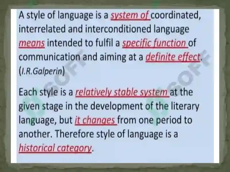 Style in Literature 2