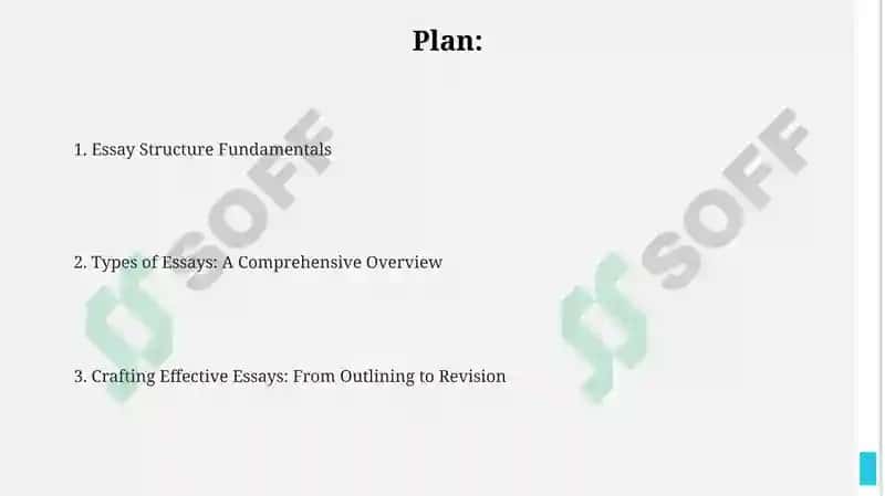 Essay Structuring and Types of Essay 2