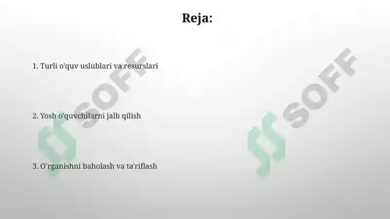 Sanoq Ko'nikmalarini Rivojlantirish Resurslari 2