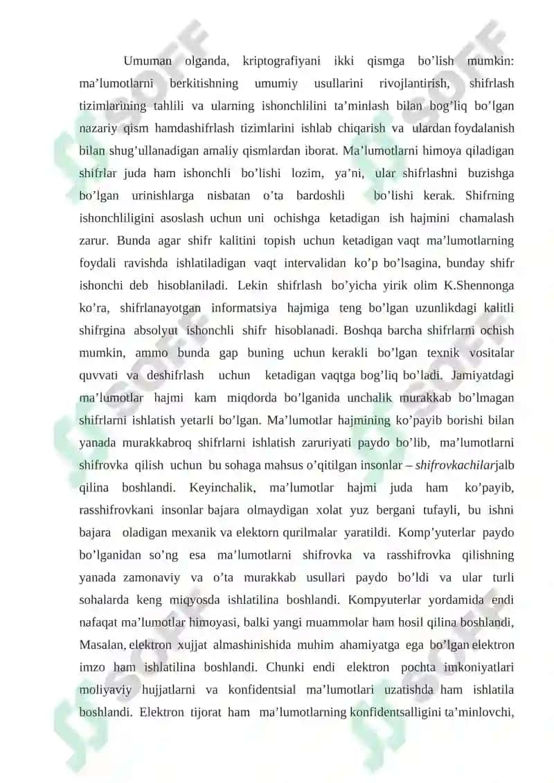 Ma’lumotlarning elektron himoyasini amalga oshirish 2