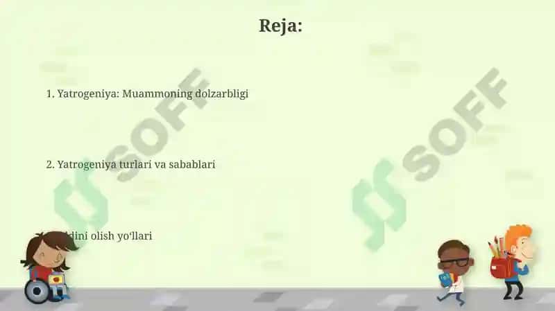Yatrogeniya: Muammoning dolzarbligi 2