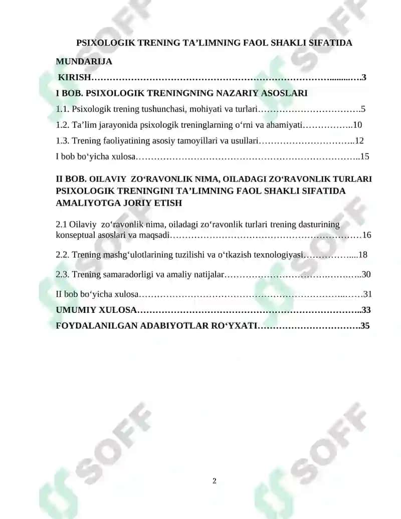 PSIXOLOGIK TRENING TA’LIMNING FAOL SHAKLI SIFATIDA 2