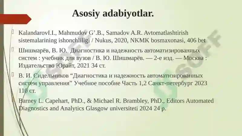 Zaxiralash usullari 2