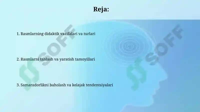 Rasmlarning ta'limiy maqsadlari va tasvirlash usullari 2