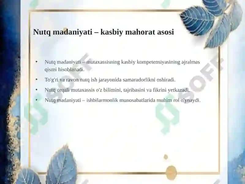 Nutq madaniyati 2