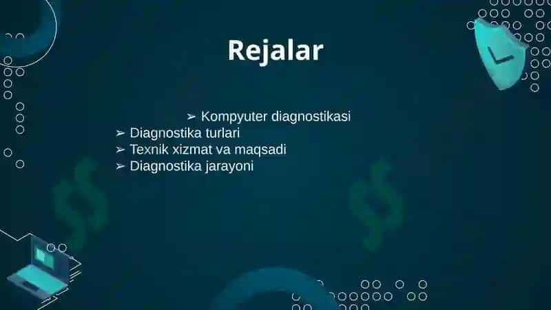 KOMPYUTER DIAGNOSTIKASI VA TEXNIK XIZMAT 2