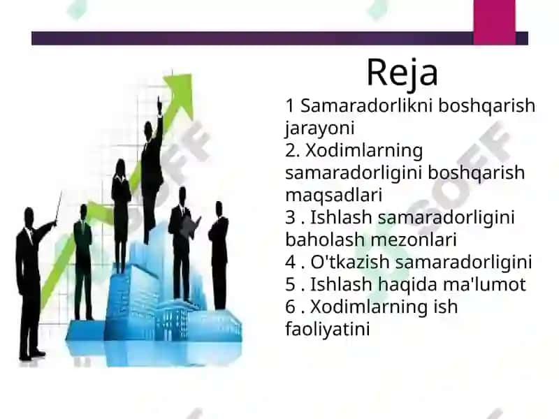 Samaradorlikni boshqarish 2