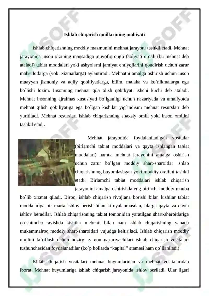 Ishlab chiqarishda kimyoviy omillar 2
