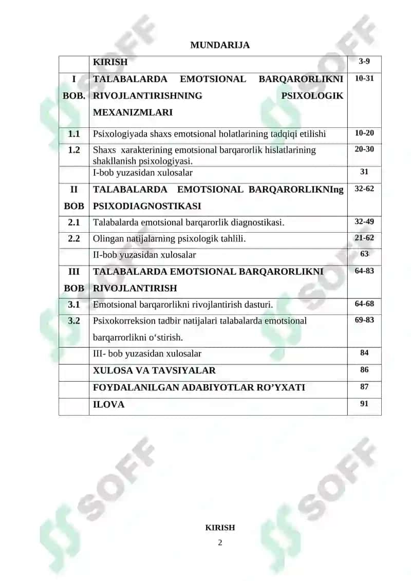 TALABALARDA EMOTSIONAL BARQARORLIKNI RIVOJLANTIRISHNING PSIXOLOGIK MEXANIZMLARI 2