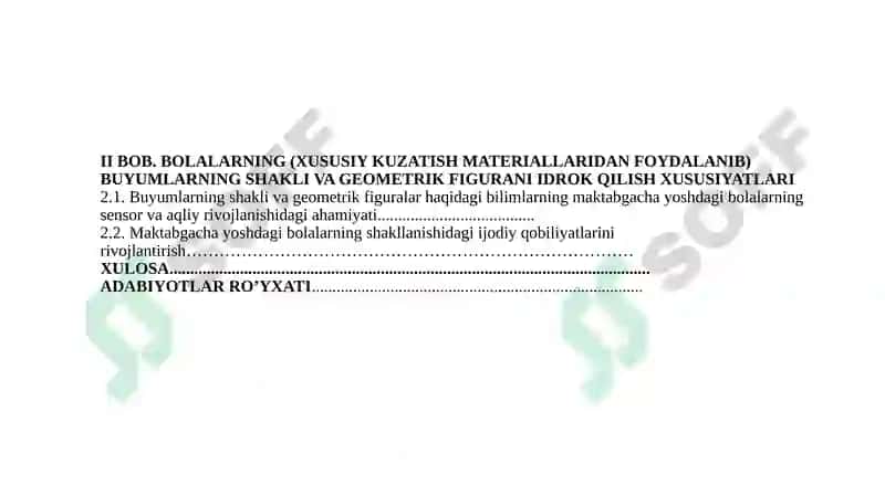Bolalarni geometrik figuralarni farqlash va nomini aytishga va qo`l mehnati orqali didaktik o`yinchoqlar yasashga o`rgatish 2