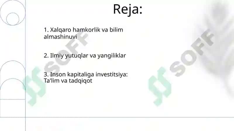 O'zbekiston ilm-fani:yangilanish va yutuqlar 2
